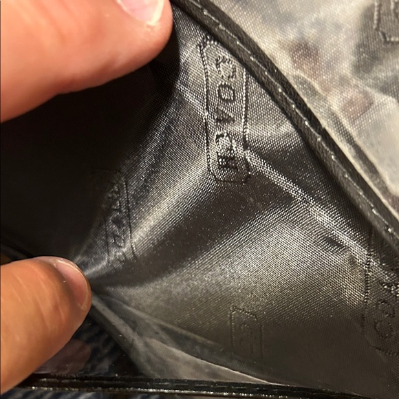 Coach Black Signature Card Holder - Picture 6 of 8